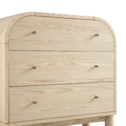 Maude Chest Of 3 Drawers, Natural Ash -Daals Store XXCOD 036 NAT NAT detail1