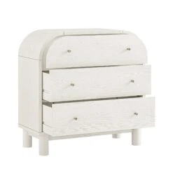 Maude Chest Of 3 Drawers, Washed White Ash 20 Maude Chest Of 3 Drawers, Washed White Ash -Daals Store XXCOD 036 WHITE WHITE WB3