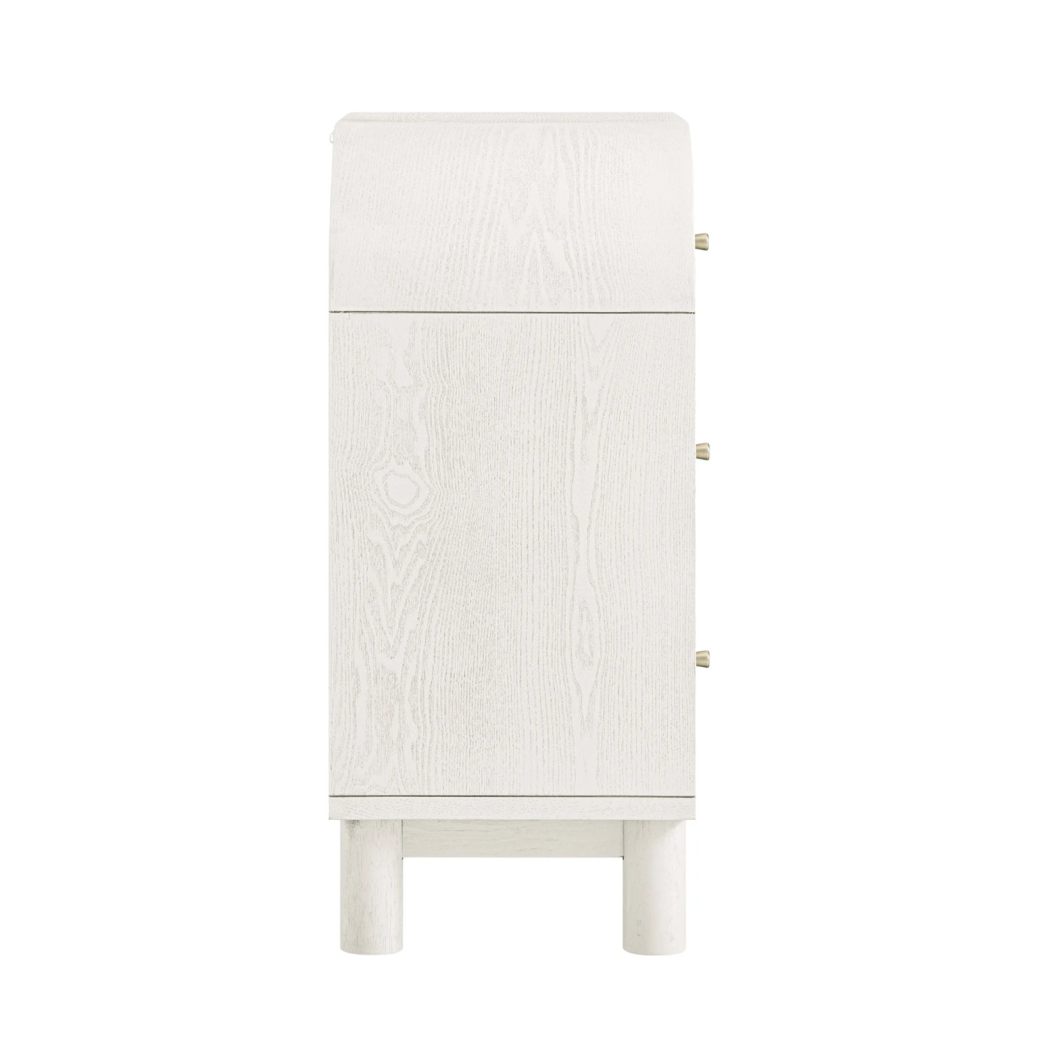 Maude Chest Of 3 Drawers, Washed White Ash 10 Maude Chest Of 3 Drawers, Washed White Ash - Image 10