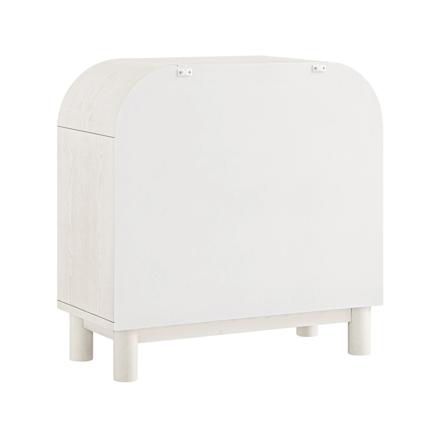 Maude Chest Of 3 Drawers, Washed White Ash 11 Maude Chest Of 3 Drawers, Washed White Ash - Image 11