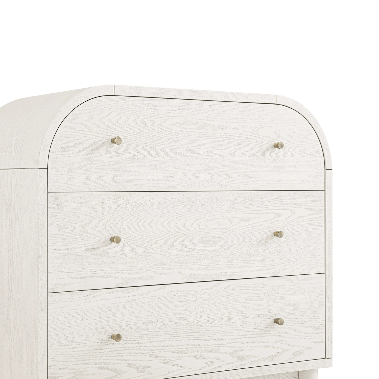Maude Chest Of 3 Drawers, Washed White Ash 13 Maude Chest Of 3 Drawers, Washed White Ash - Image 13
