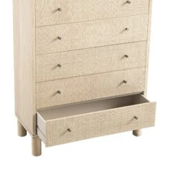 Maude Tall Chest, Natural Ash With Raffia -Daals Store XXCOD 037 NAT RAF detail2