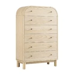 Maude Tall Chest, Natural Ash -Daals Store XXCOD 038 NAT NAT WB2