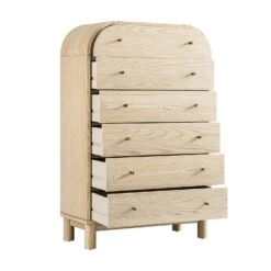 Maude Tall Chest, Natural Ash -Daals Store XXCOD 038 NAT NAT WB3