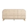 Maude 9 Drawer Chest, Natural Ash With Raffia 24 Maude 9 Drawer Chest, Natural Ash With Raffia -Daals Store XXCOD 046 NAT RAF WB1