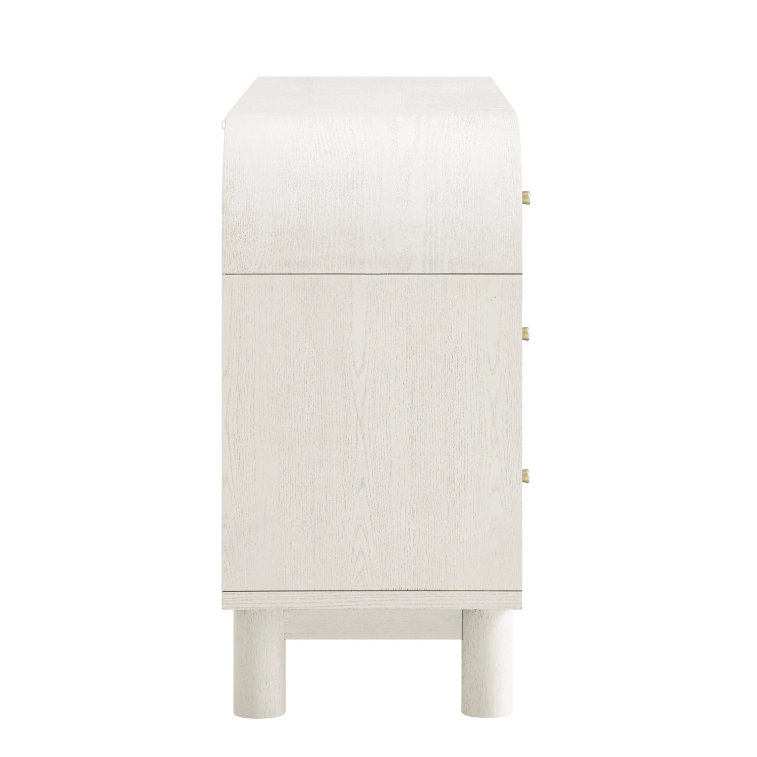 Maude 9 Drawer Chest, Washed White Ash With Raffia 12 Maude 9 Drawer Chest, Washed White Ash With Raffia - Image 12