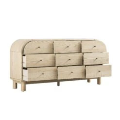 Maude 9 Drawer Chest, Natural Ash 23 Maude 9 Drawer Chest, Natural Ash -Daals Store XXCOD 047 NAT NAT WB3