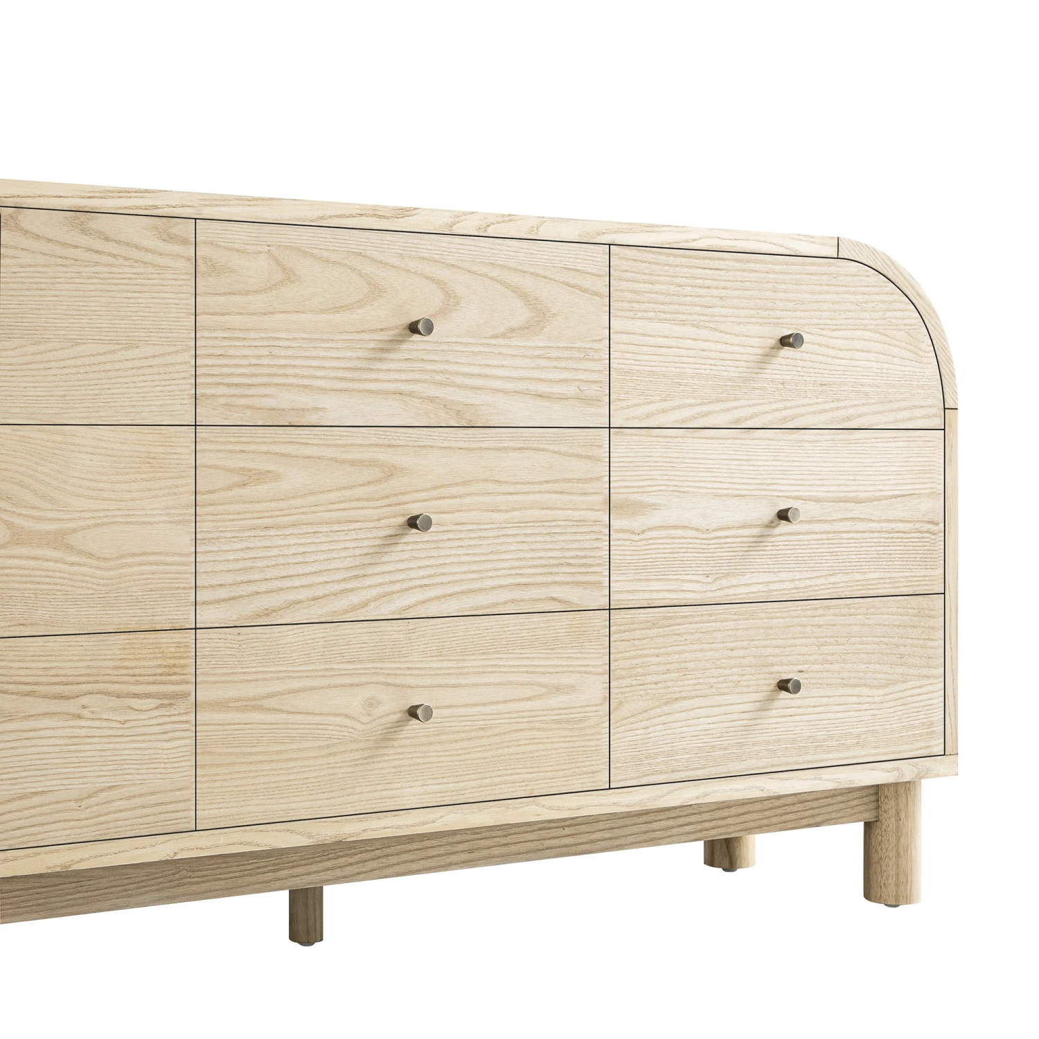 Maude 9 Drawer Chest, Natural Ash 13 Maude 9 Drawer Chest, Natural Ash - Image 13
