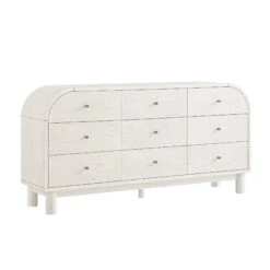 Maude 9 Drawer Chest, Washed White Ash -Daals Store XXCOD 047 WHITE WHITE WB2