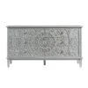 Chantilly Mid Grey Carved Wide 6 Drawer Chest 18 Chantilly Mid Grey Carved Wide 6 Drawer Chest -Daals Store XXCOD 050 GREY WB1