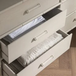 Elstowe Faux Bamboo 6-Drawer Chest, Shaded White 16 Elstowe Faux Bamboo 6-Drawer Chest, Shaded White -Daals Store XXCOD 062 BEIGE scene3