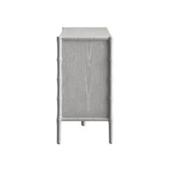 Elstowe Faux Bamboo 6-Drawer Chest, Warm Grey 12 Elstowe Faux Bamboo 6-Drawer Chest, Warm Grey -Daals Store XXCOD 062 GREY WB4