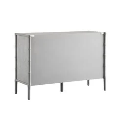 Elstowe Faux Bamboo 6-Drawer Chest, Warm Grey 13 Elstowe Faux Bamboo 6-Drawer Chest, Warm Grey -Daals Store XXCOD 062 GREY WB5