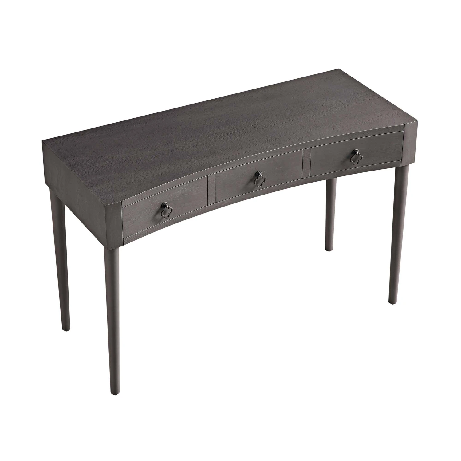Thalia Concave Dressing Table, Silver Oak 8 Thalia Concave Dressing Table, Silver Oak - Image 8