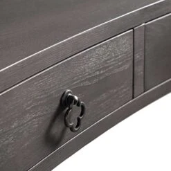 Thalia Concave Dressing Table, Silver Oak 24 Thalia Concave Dressing Table, Silver Oak -Daals Store XXDSK 022 SILVEROAK detail1