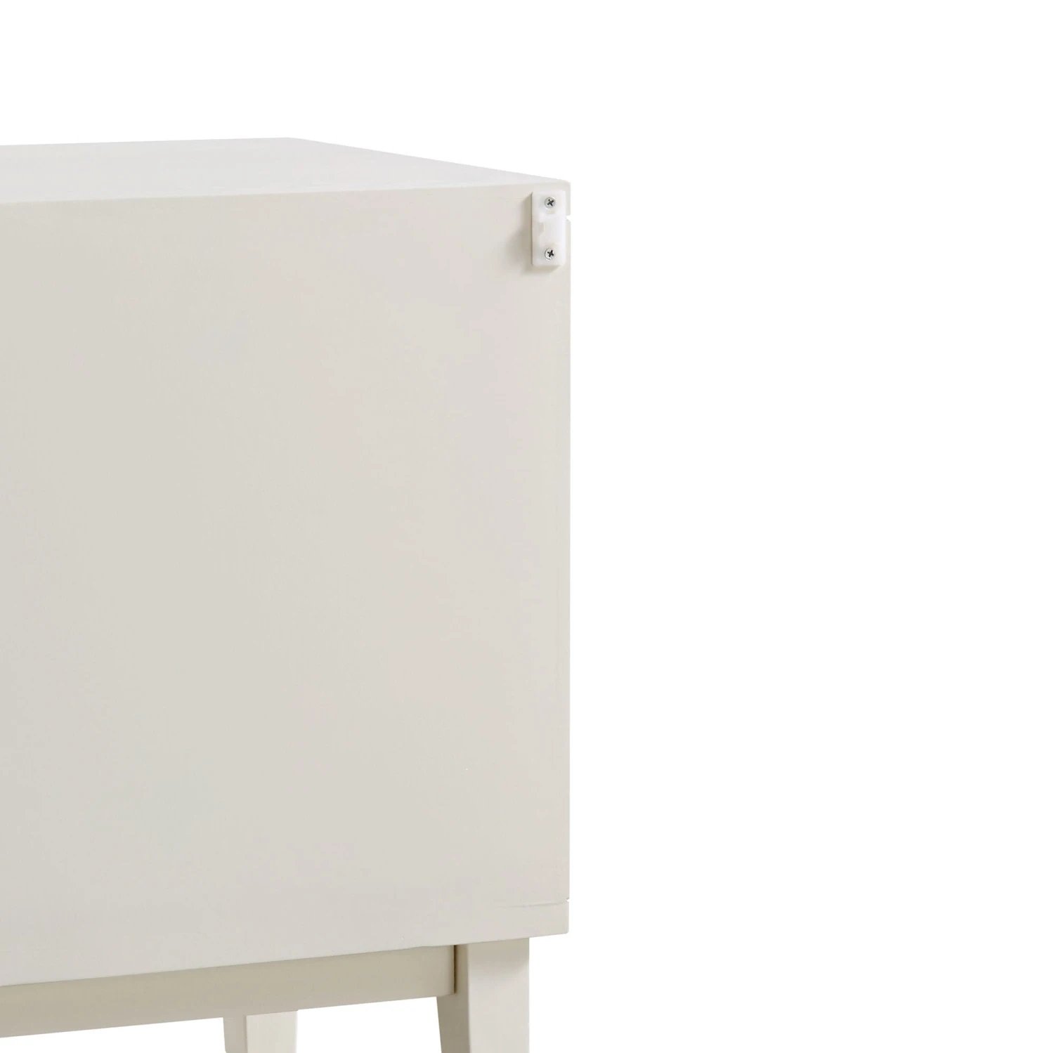 Bianca Chip Carved Bedside Table, Sand Beige & Ivory 10 Bianca Chip Carved Bedside Table, Sand Beige & Ivory - Image 10