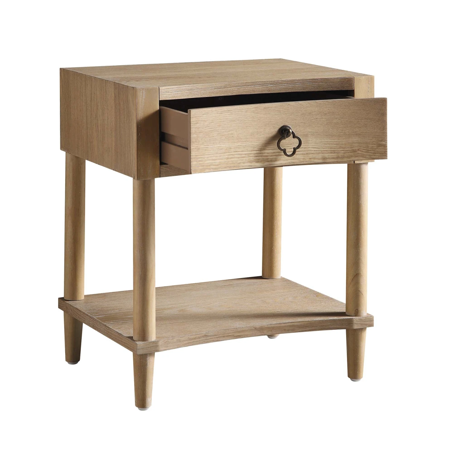Thalia Concave 1 Drawer Bedside Table, Natural 7 Thalia Concave 1 Drawer Bedside Table, Natural - Image 7