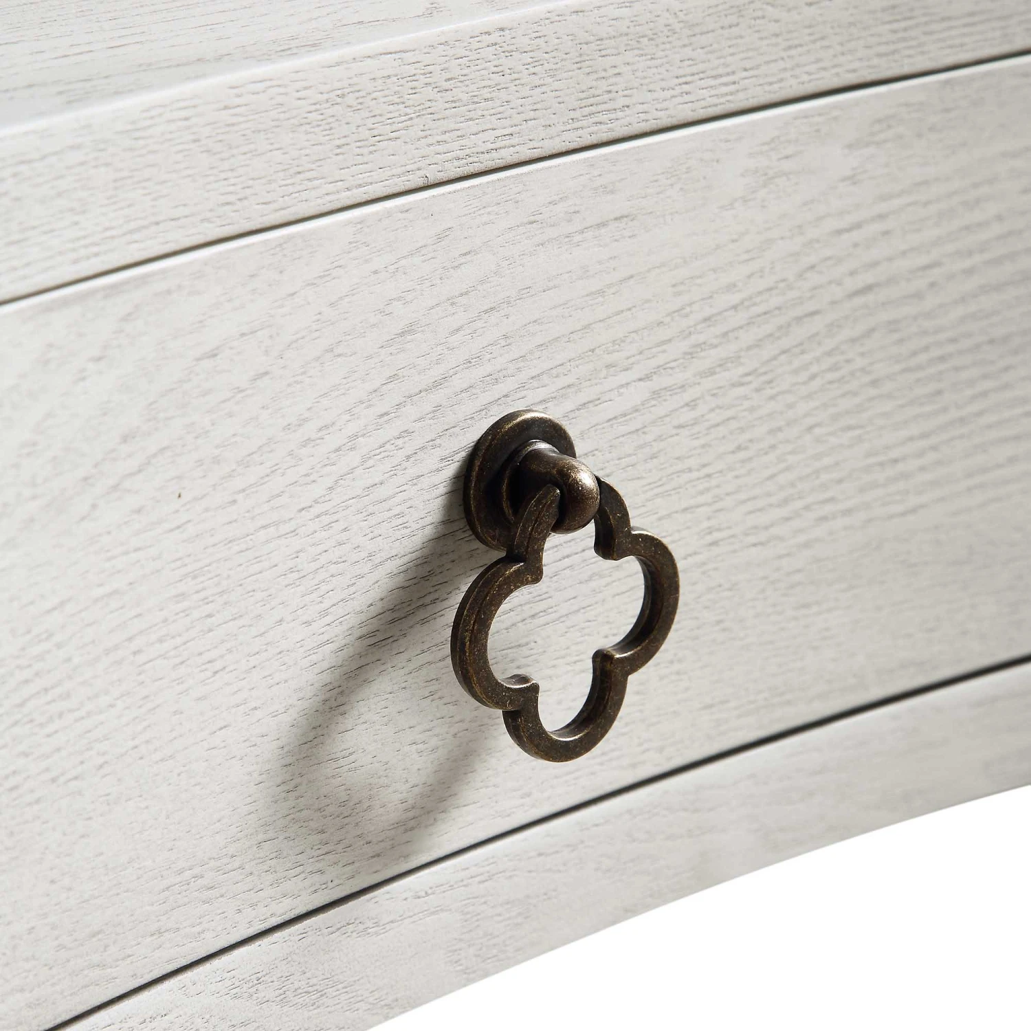 Thalia Concave 1 Drawer Bedside Table, Washed White 12 Thalia Concave 1 Drawer Bedside Table, Washed White - Image 12