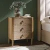 Thalia Concave 3 Drawer Bedside Table, Natural 28 Thalia Concave 3 Drawer Bedside Table, Natural -Daals Store XXNS 021 NAT main