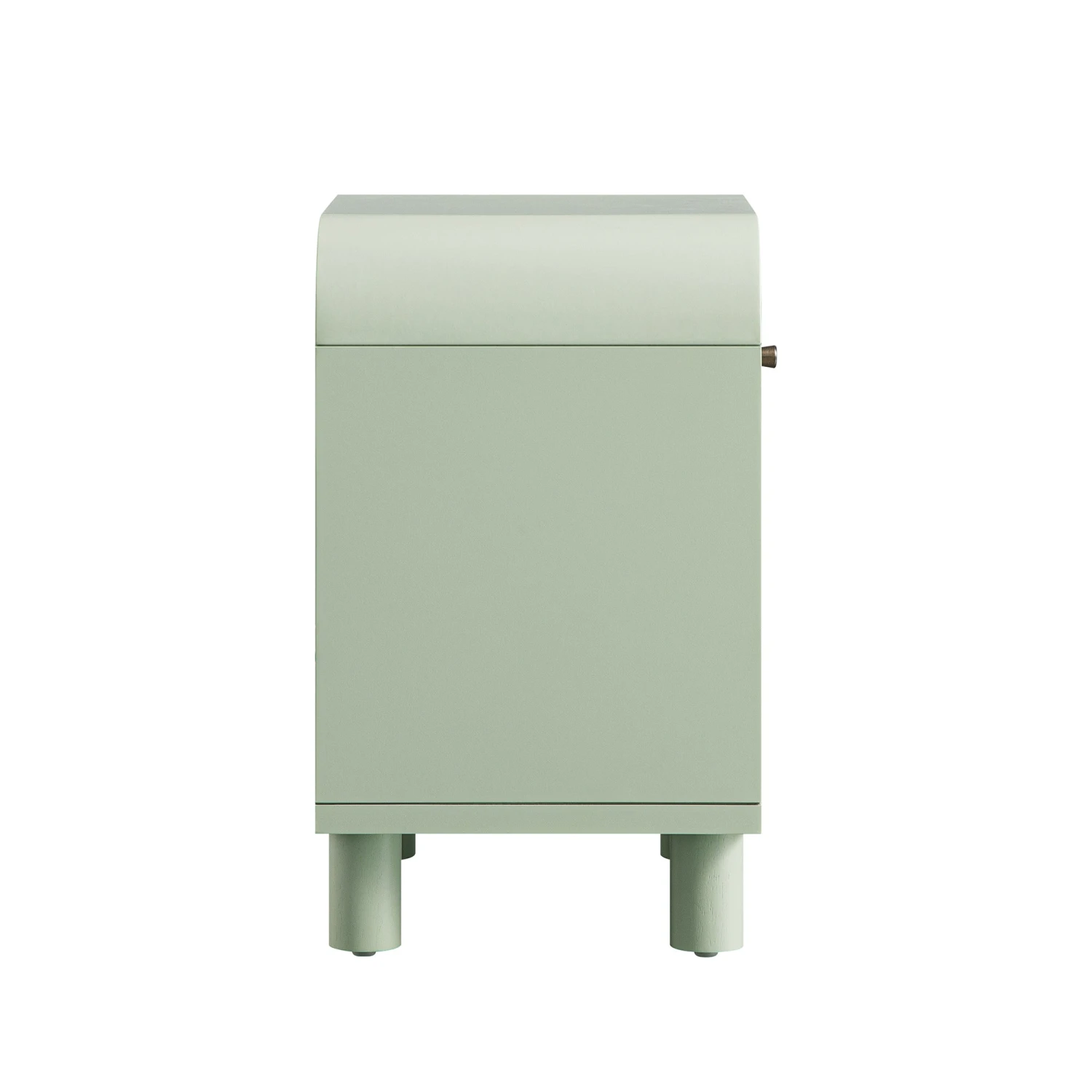 Maude 2 Drawer Bedside Table, Muted Pistachio Ash With Raffia 10 Maude 2 Drawer Bedside Table, Muted Pistachio Ash With Raffia - Image 10