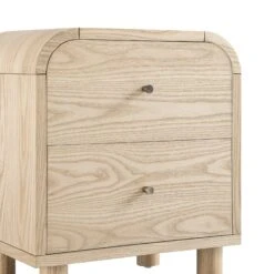 Maude 2 Drawer Bedside Table, Natural Ash 24 Maude 2 Drawer Bedside Table, Natural Ash -Daals Store XXNS 030 NAT NAT detail1