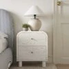 Maude 2 Drawer Bedside Table, Washed White Ash 26 Maude 2 Drawer Bedside Table, Washed White Ash -Daals Store XXNS 030 WHITE WHITE main