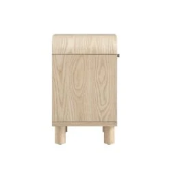 Maude 1 Drawer Bedside Table, Natural Ash 22 Maude 1 Drawer Bedside Table, Natural Ash -Daals Store XXNS 032 NAT NAT WB4