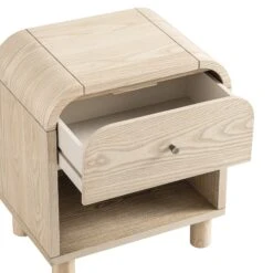 Maude 1 Drawer Bedside Table, Natural Ash 25 Maude 1 Drawer Bedside Table, Natural Ash -Daals Store XXNS 032 NAT NAT detail2