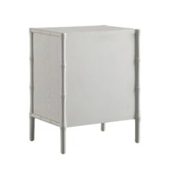 Elstowe Faux Bamboo 3-Drawer Bedside Table, Shaded White 26 Elstowe Faux Bamboo 3-Drawer Bedside Table, Shaded White -Daals Store XXNS 060 BEIGE WB5