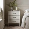 Elstowe Faux Bamboo 3-Drawer Bedside Table, Shaded White 32 Elstowe Faux Bamboo 3-Drawer Bedside Table, Shaded White -Daals Store XXNS 060 BEIGE main