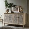 Chantilly Whitewashed Carved Large Sideboard 34 Chantilly Whitewashed Carved Large Sideboard -Daals Store XXSB 014 WHITEWASH main