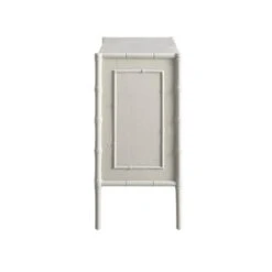 Elstowe Faux Bamboo Small Sideboard, Shaded White 28 Elstowe Faux Bamboo Small Sideboard, Shaded White -Daals Store XXSB 064 BEIGE WB4