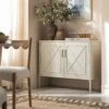 Elstowe Faux Bamboo Small Sideboard, Shaded White 19 Elstowe Faux Bamboo Small Sideboard, Shaded White -Daals Store XXSB 064 BEIGE main