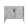 Elstowe Faux Bamboo Small Sideboard, Warm Grey 32 Elstowe Faux Bamboo Small Sideboard, Warm Grey -Daals Store XXSB 064 GREY WB1