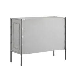 Elstowe Faux Bamboo Small Sideboard, Warm Grey 16 Elstowe Faux Bamboo Small Sideboard, Warm Grey -Daals Store XXSB 064 GREY WB6