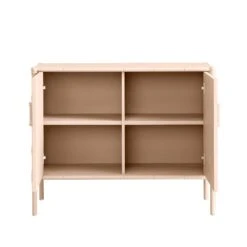 Elstowe Faux Bamboo Small Sideboard, Nude Pink 12 Elstowe Faux Bamboo Small Sideboard, Nude Pink -Daals Store XXSB 064 NUDE WB3