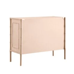 Elstowe Faux Bamboo Small Sideboard, Nude Pink 15 Elstowe Faux Bamboo Small Sideboard, Nude Pink -Daals Store XXSB 064 NUDE WB6