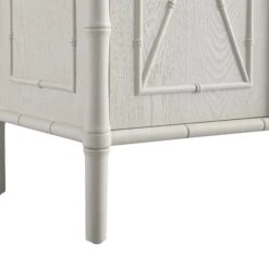 Elstowe Faux Bamboo Large Sideboard, Shaded White -Daals Store XXSB 065 BEIGE detail3