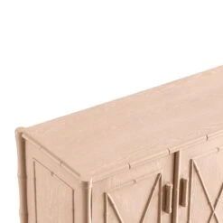 Elstowe Faux Bamboo Large Sideboard, Nude Pink -Daals Store XXSB 065 NUDE detail2