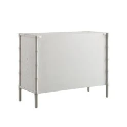 Elstowe Faux Bamboo 1-Door 3-Drawer Sideboard, Shaded White 15 Elstowe Faux Bamboo 1-Door 3-Drawer Sideboard, Shaded White -Daals Store XXSB 066 BEIGE WB5