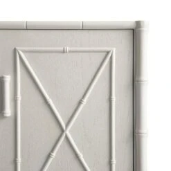 Elstowe Faux Bamboo 1-Door 3-Drawer Sideboard, Shaded White 19 Elstowe Faux Bamboo 1-Door 3-Drawer Sideboard, Shaded White -Daals Store XXSB 066 BEIGE detail4