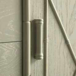 Elstowe Faux Bamboo 1-Door 3-Drawer Sideboard, Sage Green -Daals Store XXSB 066 GREEN detail5