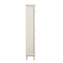 Chantilly Whitewashed Carved Bathroom Tallboy Cabinet 28 Chantilly Whitewashed Carved Bathroom Tallboy Cabinet -Daals Store XXTALL 058 WHITEWASH WB5