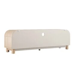 Maude TV Unit, Natural Ash With Raffia -Daals Store XXTV 048 NAT RAF WB7