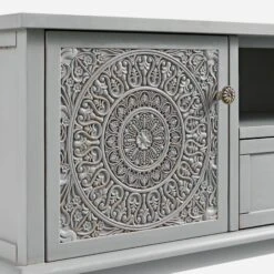 Chantilly Mid Grey 150cm Wide TV Unit -Daals Store XXTV 054 GREY detail1