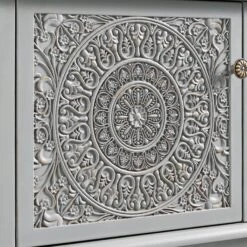 Chantilly Mid Grey 200cm Wide TV Unit -Daals Store XXTV 055 GREY detail1