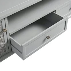 Chantilly Mid Grey 200cm Wide TV Unit -Daals Store XXTV 055 GREY detail2