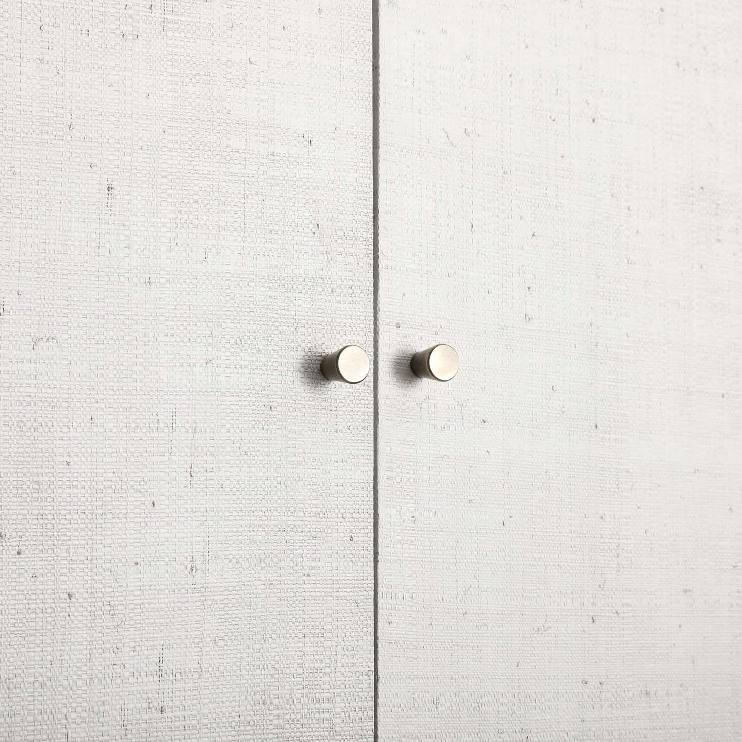 Maude Double Wardrobe, Washed White Ash With Raffia 10 Maude Double Wardrobe, Washed White Ash With Raffia - Image 10