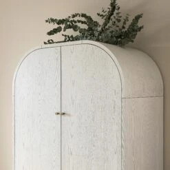 Maude Double Wardrobe, Washed White Ash -Daals Store XXWARD 041 WHITE WHITE scene5