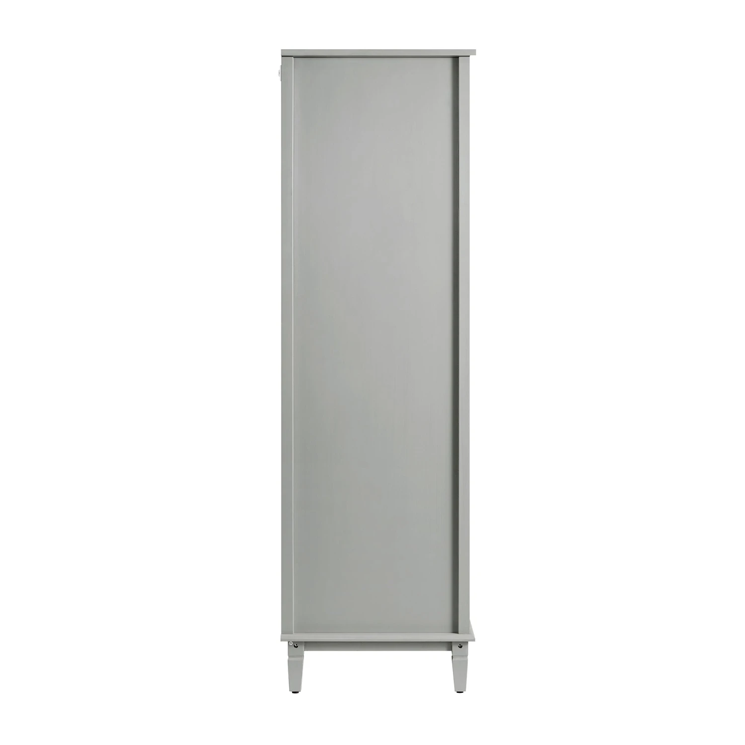 Chantilly Mid Grey Carved Triple Wardrobe 6 Chantilly Mid Grey Carved Triple Wardrobe - Image 6